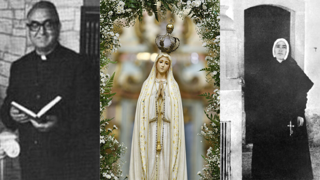 Father Fuentes and Sister Lucia