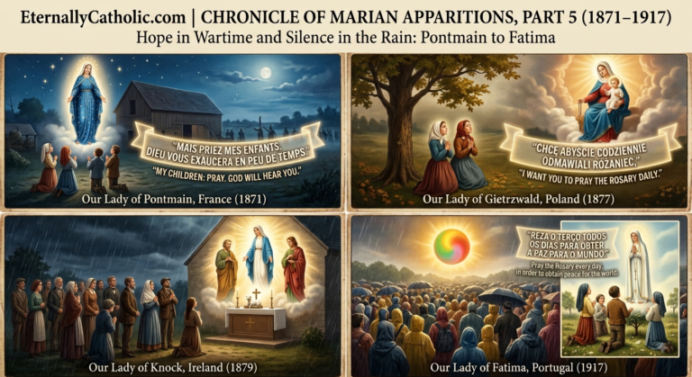Chronicle of Marian Apparitions, Part 5: Hope in Wartime and Silence in the Rain