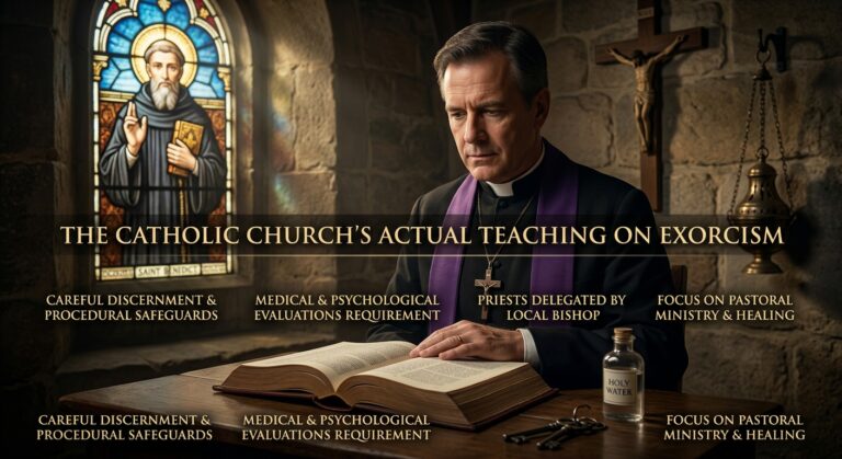 Exorcism in the Catholic Church: The Rite, the Canon Law, and the Discernment Behind the Ministry