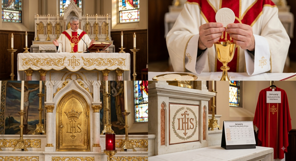 IHS IN SACRED LITURGY