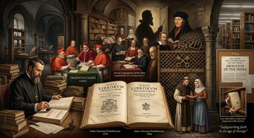 Index of Forbidden Books History