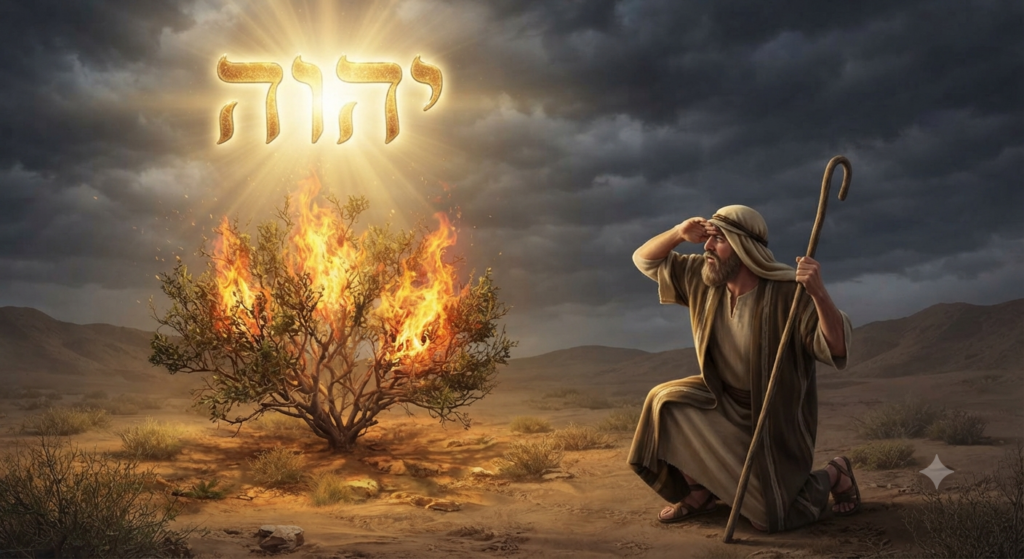 Moses before the Burning Bush