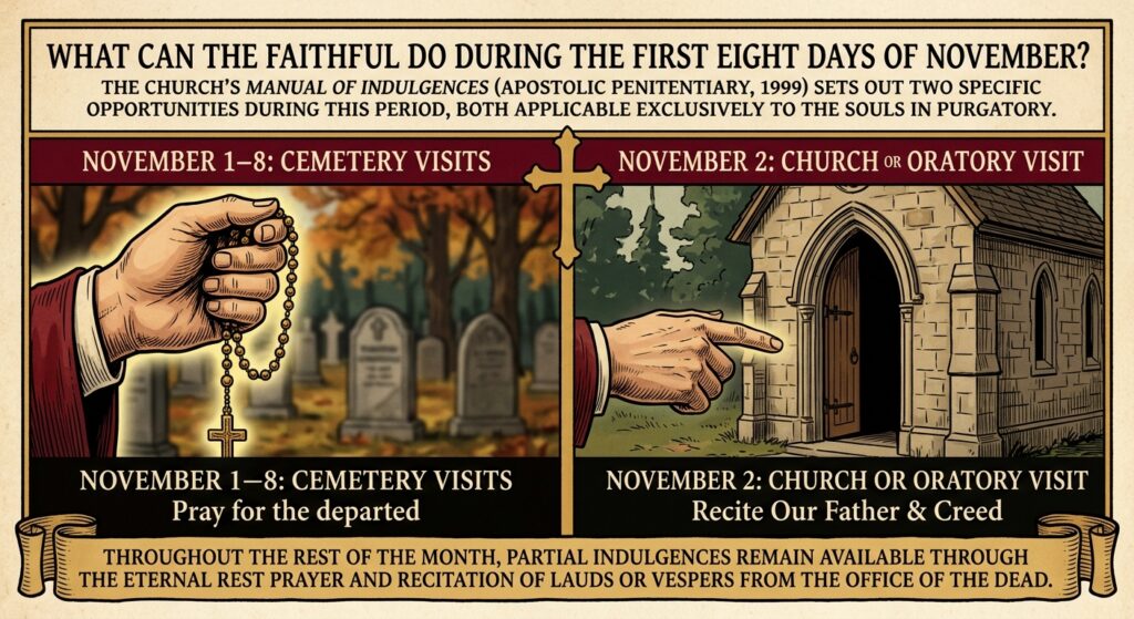 November Indulgence Cemetery