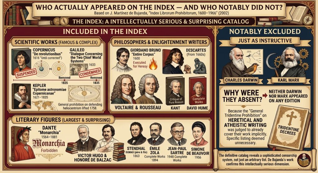 Who Actually Appeared on the Forbidden Index