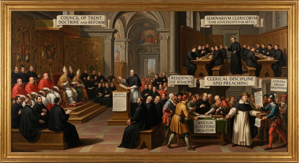 The Council of Trent: How the Church Answered the Reformation, 1545–1563 council of trent clerical reform