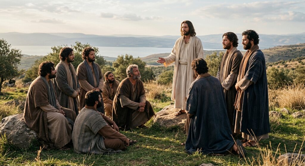 Why Did Christ Promise to Remain "All Days" With a Church of Mortal Men? Jesus with the Apostles