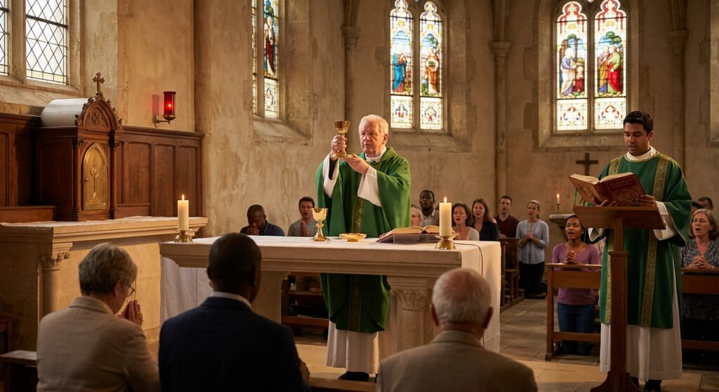 Why Did Christ Promise to Remain "All Days" With a Church of Mortal Men? The Mass