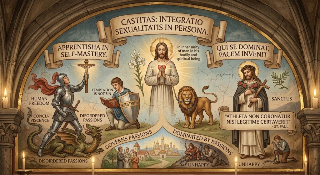jesus with saints
