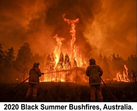 Warnings by Nature at the Beginning of Each Year? Twenty Years of Early-Year Disasters 2020 Black Summer Bushfieres Australia
