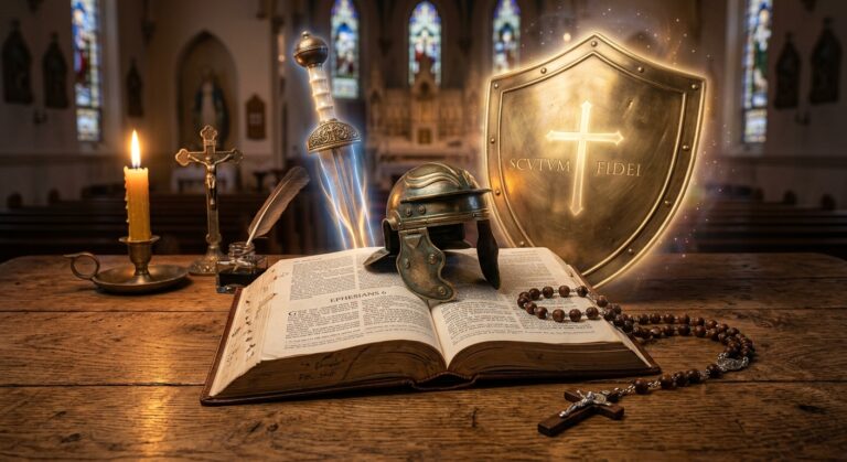 How Do Catholics Put On the Armor of God?