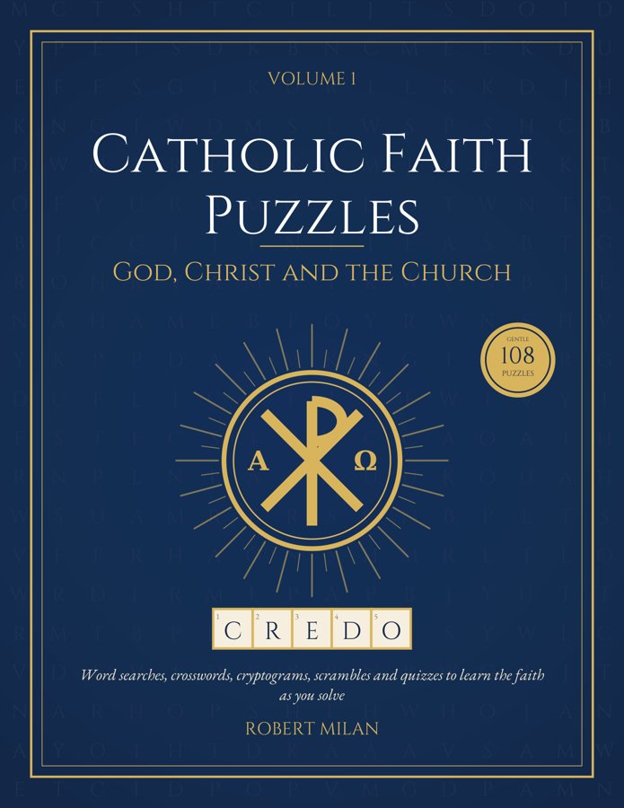 Catholic Faith Puzzles Volume 1, front cover
