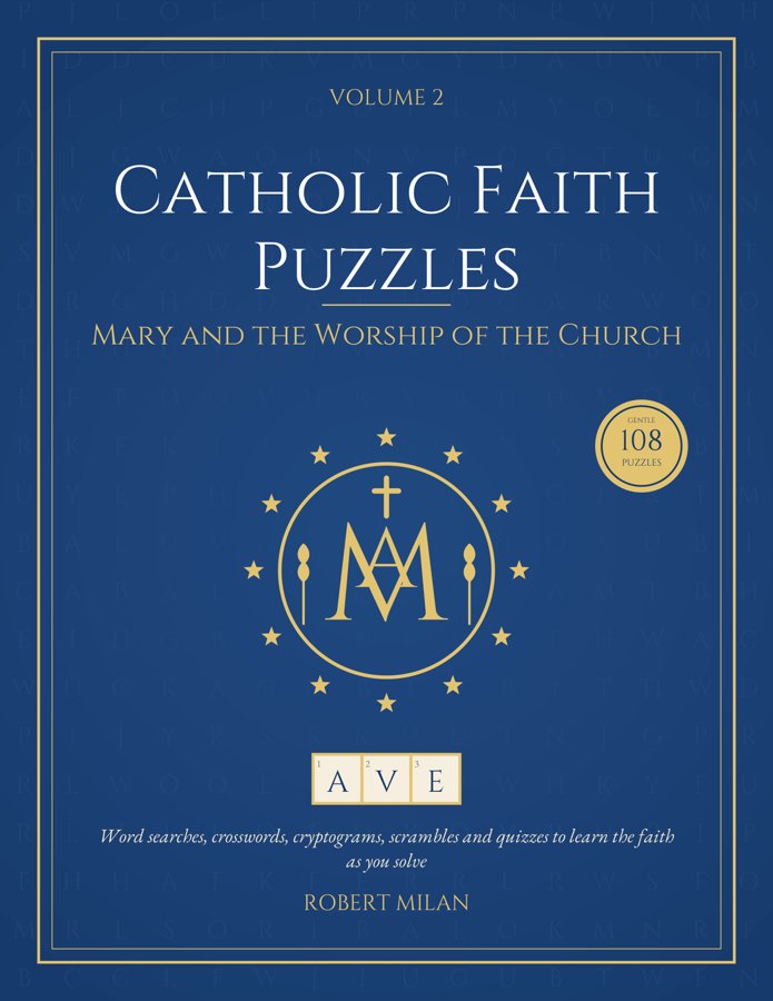 Catholic Faith Puzzles Volume 2, front cover